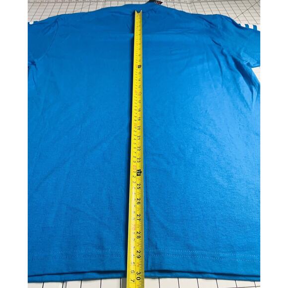 Planet of the Grapes Clothes Blue w/ Silver Elevate Keep It Lit T-Shirt XL NWT - Picture 9 of 10